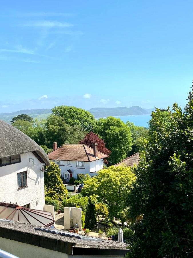 One Of The Best Properties In Lyme! Breathtaking Views Across The Whole Bay. 3 Stories With 2 Tier Veranda Around The Property. Sleeps 6 Lyme Regis Ngoại thất bức ảnh